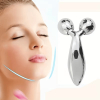 1 piece 3D manual roller massager, 2 pieces circular Y-shaped 360Â° rotating face, neck and full body relaxation device