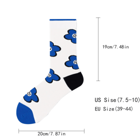 Colorful Compression Running Socks For Men Crew Athletic Hiking Wicking Anti Blister Cushioned Anti-odor And Breathable For Running Hiking Cyclin