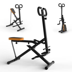 Squat Machine for Home, Assist Trainer for Glutes Workout Foldable with Resistance Bands, for Botty Glutes Butt Thighs