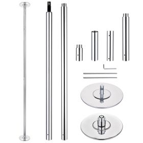 9.25FT Dance Pole, Silver
