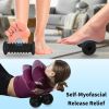 Massage Ball & Foot Roller 5 in 1 Set,Foot Massager Roller-Lacrosse,Peanut,Spiky