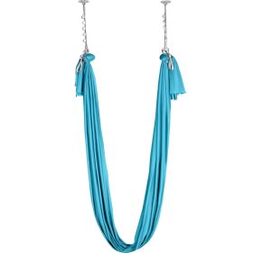 VEVOR Aerial Silk & Yoga Swing, 11 Yards, Aerial Yoga Hammock Kit with 100gsm Nylon Fabric, Full Rigging Hardware & Easy Set-up Guide