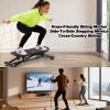 Sliding Ski Simulator with Resistance Bands - Indoor Skiing Fitness Equipment for Home Gym, With Resistance Bands & Non-Slip Base