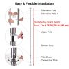 9.25FT Dance Pole, Silver