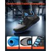 Cross Training Shoes, M Width Sneakers US Size 8, Wide Toe Box Shoes with Arch Support & Adjustable Lace-up, Training Shoes for Running, Gymnastics
