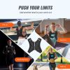 12 lbs Weight Vest with Reflective Stripe for Strength Training/Running/Fitness