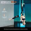 VEVOR Aerial Silk & Yoga Swing, 11 Yards, Aerial Yoga Hammock Kit with 100gsm Nylon Fabric, Full Rigging Hardware & Easy Set-up Guide