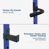 Multi-functional Power Cage, Home Adjustable Pullup Squat Rack 1000Lbs Capacity Comprehensive Fitness Barbell Rack with Gym accessories