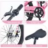 ZUKKA Mountain Bike,20 Inch MTB for Boys and Girls Age 7-10 Years,Multiple Colors