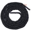 VEVOR Battle Rope, 1.5 Inch Diameter 30Ft Length Polyester Exercise Rope, Battle Exercise Equipment with Protective Sleeve & Anchor