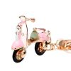 Creative Water Drill Electric Bicycle Car Key Ring