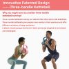 3 Handle Kettlebells Weight - Weight for Women Options 5, 10, 15 and 20 LB for Russian Twists AB Exercise