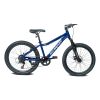 24 Inch Youth Mountain Bike with 7 Speeds & Front Suspension Durable Steel Frame, Alloy Rims & Disc Brakes For Boys and Girls in Multiple Colors