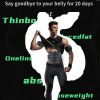 EMS Fitness Apparatus Set; Smart Fitness Stickers For Abdominal Muscle And Upper Arm Muscle Exercise; Abdominal Workout; Home Office Fitness Work