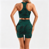 2 Pieces Workout Sets for Women,Tie-dye Seamless Yoga Shorts with Sports Bras,Athletic Matching Outfits,Gym,Casual
