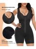 Fasjrixa Fajas Colombianas Shapewear for Women Tummy Control Post Surgery Full Body Shaper Butt Lifter with Zipper Crotch,corset tops for women